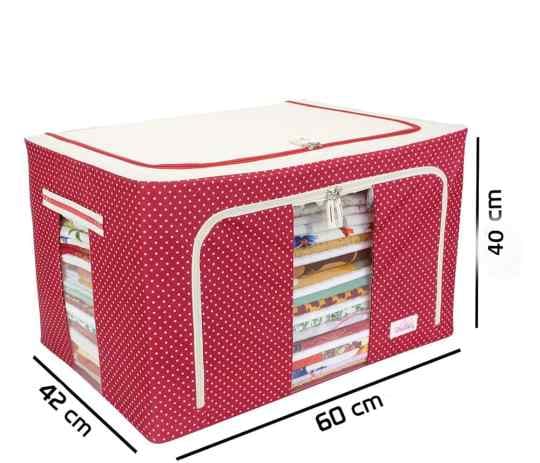 Get 2 Foldable Storage Bags + Fridge Cover + Oven Cover – Stylish, Practical & Space-Saving