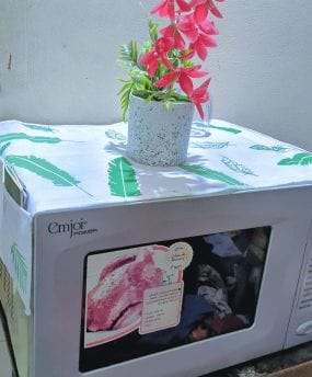 Luxury Waterproof Fridge Cover + Free Oven Protector | Dustproof & Spill-Resistant with Storage Pockets
